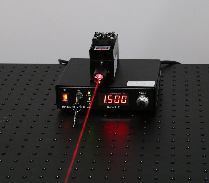 671nm 2000mW Laboratory Semiconductor Laser Red Laser Output